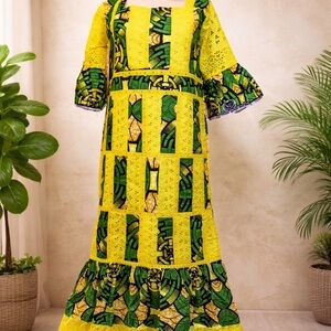 African dress size small and medium